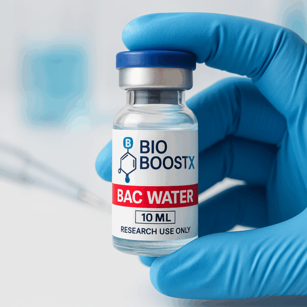 Bacteriostatic Water 10 ml research grade 0.9% benzyl alcohol – EU Stock