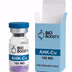 AHK-Cu 100 mg research grade synthetic copper peptide vial, laboratory reference, EU stock by BioBoostX