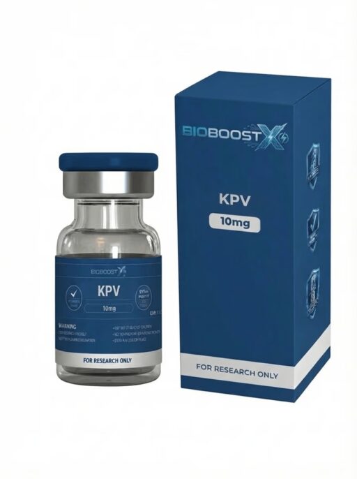 KPV research grade synthetic peptide vial, laboratory reference, EU stock by BioBoostX