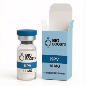 KPV research grade synthetic peptide vial, laboratory reference, EU stock by BioBoostX