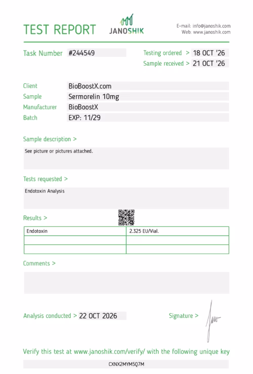 endo sermorelin bioboostx
